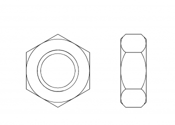 STAINLESS STEEL HEX NUTS